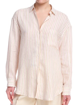 Розовая рубашка WEEKEND MAX MARA: фото 3 - Invogue